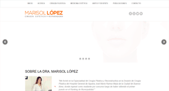 Desktop Screenshot of lopezmarisol.com