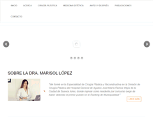 Tablet Screenshot of lopezmarisol.com
